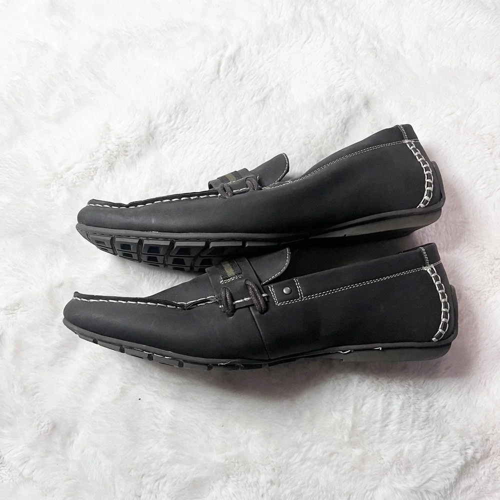 Ashford Hayes Donovan Mens Driving Loafers Size 10M